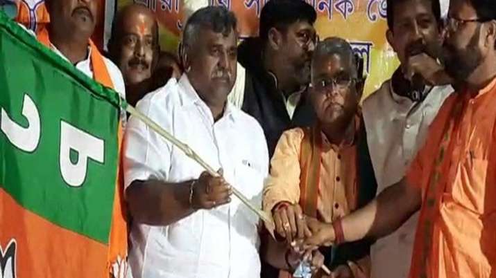 Jitendra Tiwari joins BJP
