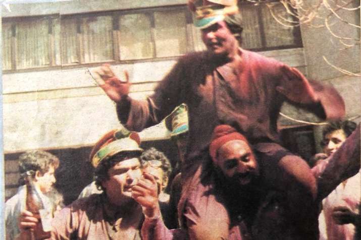 Neetu Kapoor, Rishi Kapoor, Amitabh Bachchan