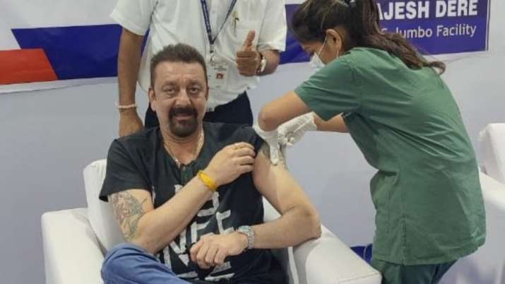 Sanjay Dutt receives first dose of COVID-19 vaccine
