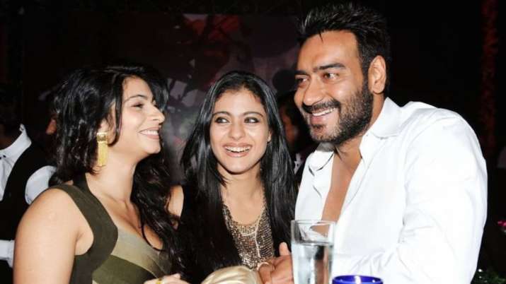 Kajol Ajay Devgn Shower Birthday Love On Tanishaa Mukerji Hope Pray You Have A Blessed One Celebrities News India Tv For the most beautiful, the most tender, the most talented, all the latest. kajol ajay devgn shower birthday love