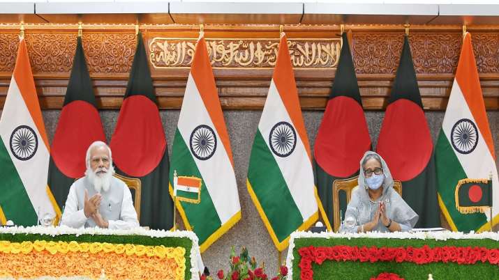 PM Modi, Sheikh Hasina, India Bangladesh