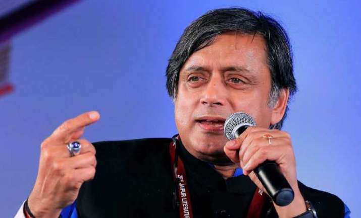 Senior Congress leader and former Union Minister Shashi Tharoor 