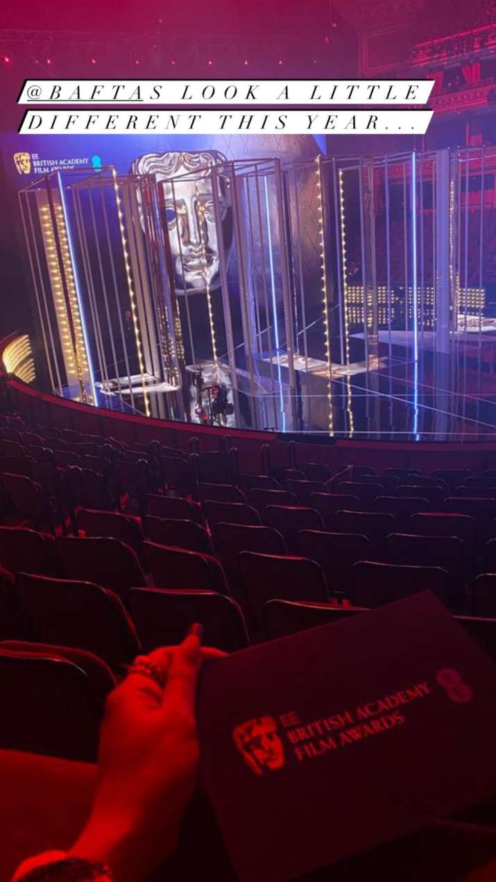 India Tv - Priyanka Chopra, Nick Jonas stir love in the air at BAFTA 2021 red carpet