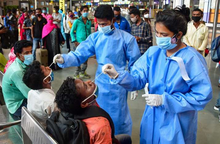 India records 2,00,739 COVID-19 cases, 1,038 deaths, highest-ever single-day spike | India News – India TV
