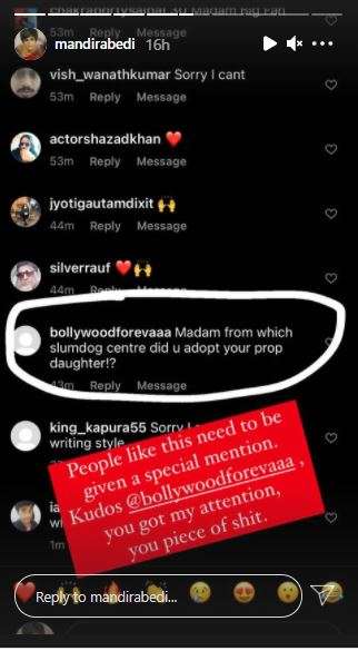 India Tv - Mandira Bedi responds to trolls