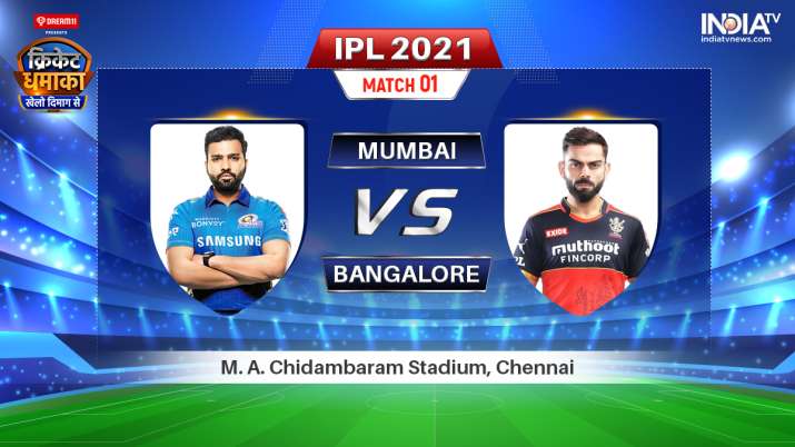 MI vs RCB Live IPL 2021 Match: Watch Mumbai Indians vs ...