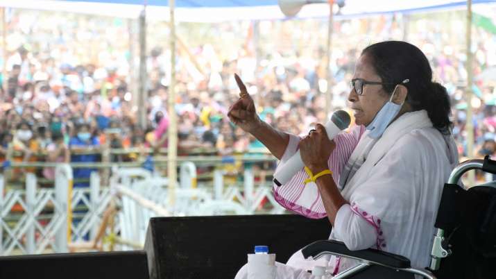 West bengal Chief Minister Mamata Banerjee address during
