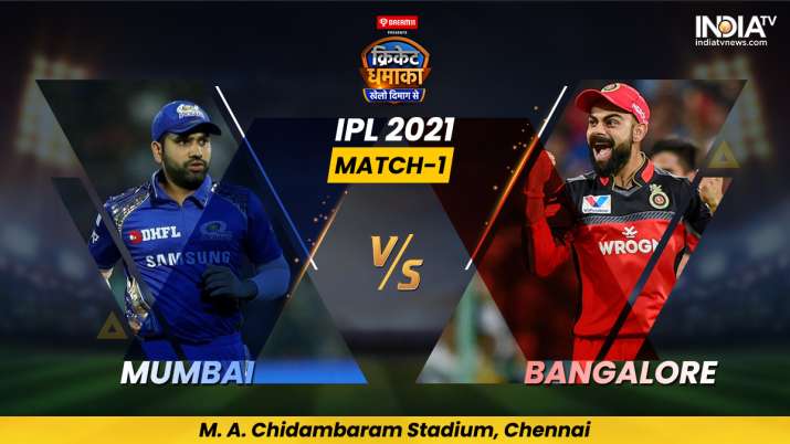 Live Cricket Score, IPL 2021 Match 1, MI vs RCB: Follow ...