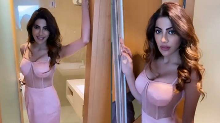 Watch Bigg Boss 14 Fame Nikki Tamboli Sets Internet Ablaze With Her 3664