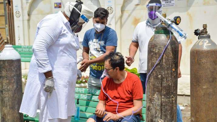 COVID: 'Oxygen langar' organised by south Delhi gurdwara | Good-news News – India TV