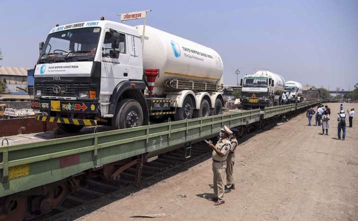 Haryana: Oxygen tanker headed from Panipat to Sirsa goes
