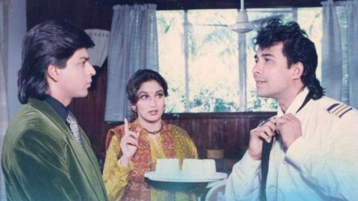 Madhuri Dixit celebrates 27 years of Anjaam, shares vintage pics with Shah Rukh
