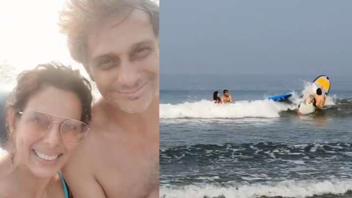 Pooja Bedi advocates living life without fear, shares 'joys of being in Goa' with fiance Maneck