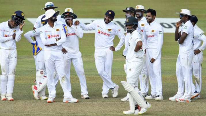 Bangladesh scored 541 for 7 declared in their first innings