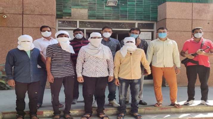 The four associates of wrestler Sushil Kumar were arrested