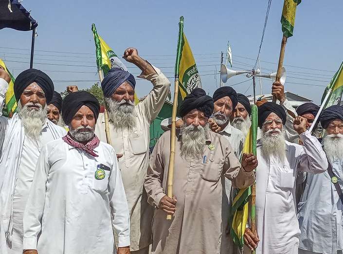 Farmer unions to observe 'black day' protest on Wednesday,