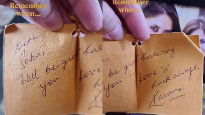 India Tv - Saba Ali Khan's Instagram story