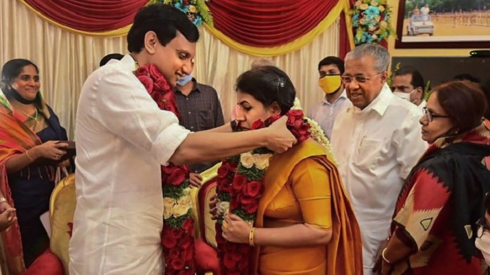 Veena and Riyas got married at Cliff House, the official