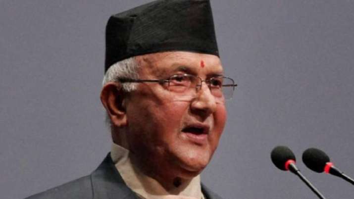 KP Sharma Oli, in his capacity as leader of the largest