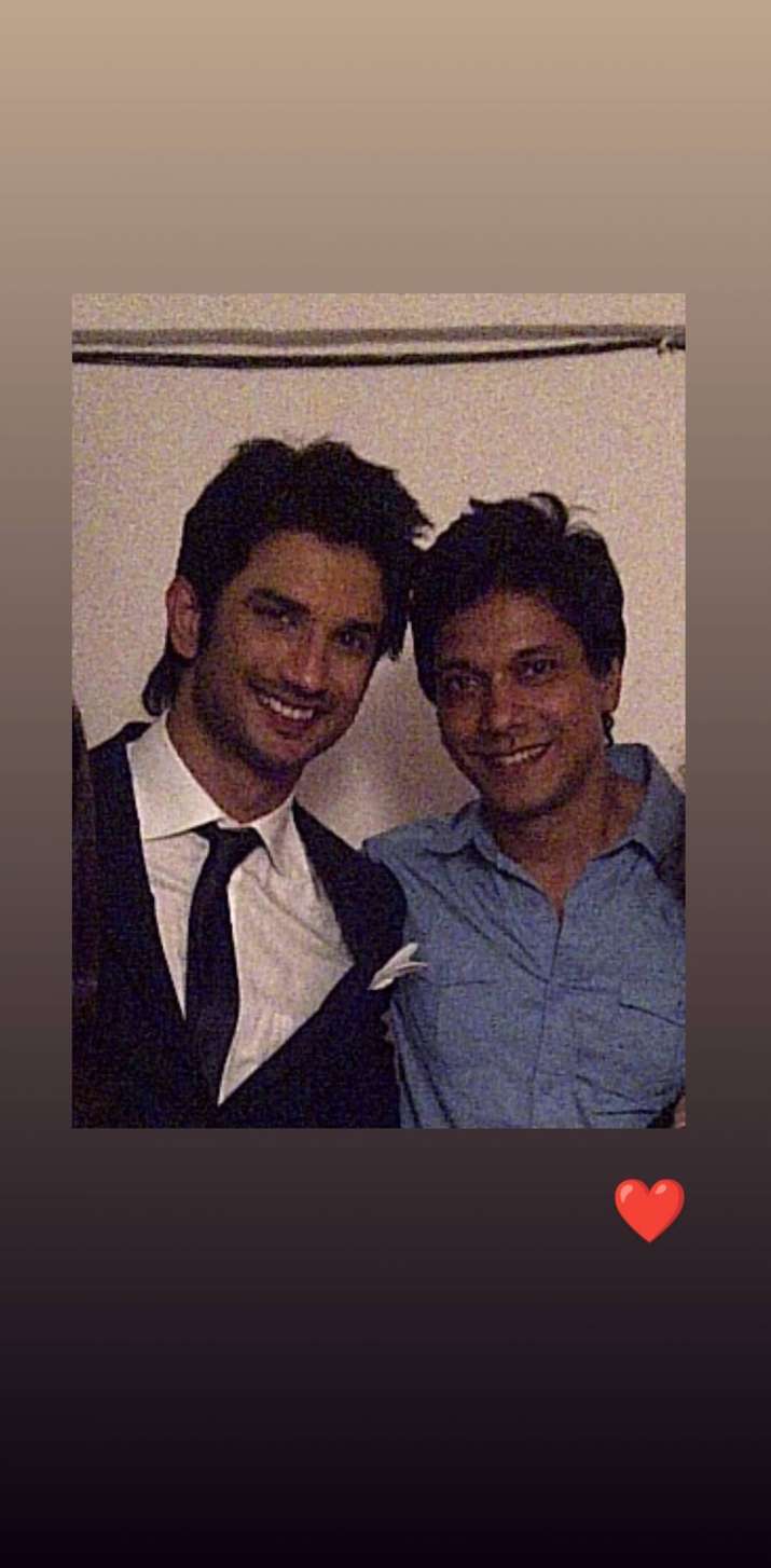 India Tv - Mahesh Shetty's post for late friend Sushant Singh Rajput