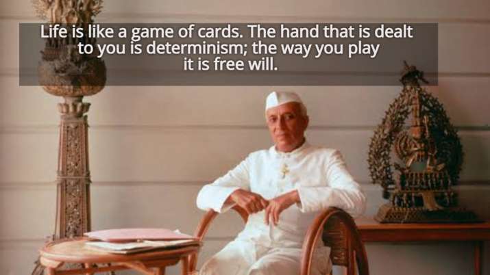 India Tv - Jawaharlal Nehru Death Anniversary: 10 Inspiring quotes by the first Prime Minister of India