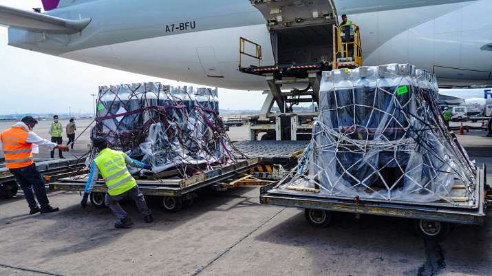 COVID-19: First shipment from Ukraine carrying 184 oxygen concentrators arrives in India