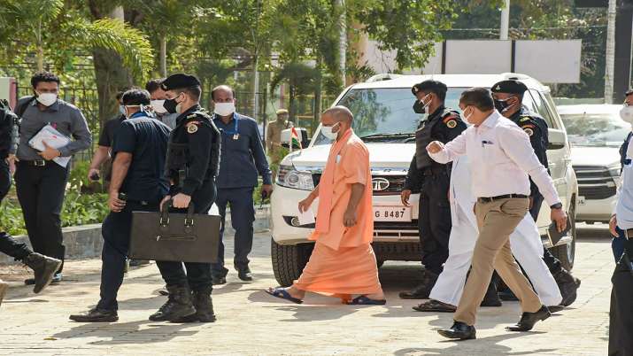 Uttar Pradesh CM Yogi Adityanath.