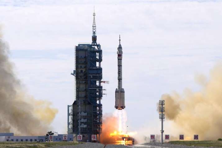Three Chinese astronauts enter new space station on 3-month