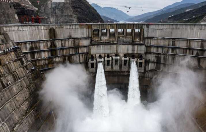 China hydroelectric dam