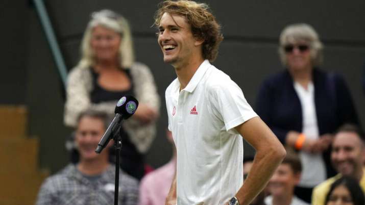 Germany's Alexander Zverev