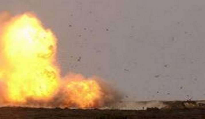 Low intensity blast reported outside sarpanch's house in
