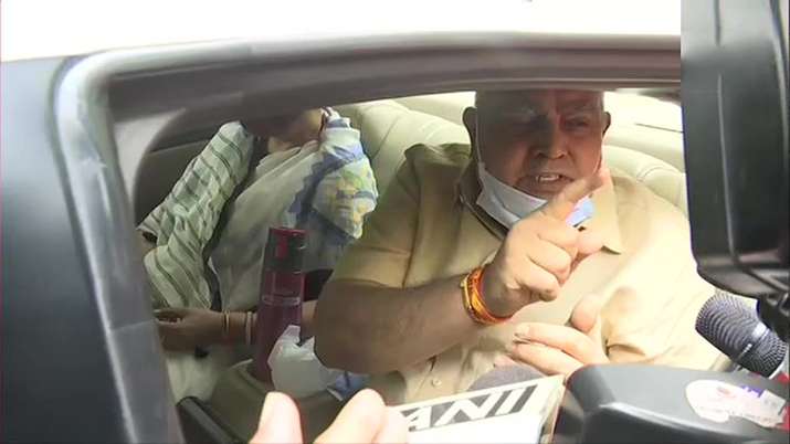 Dhanker had come to New Delhi to visit Home Minister Amit