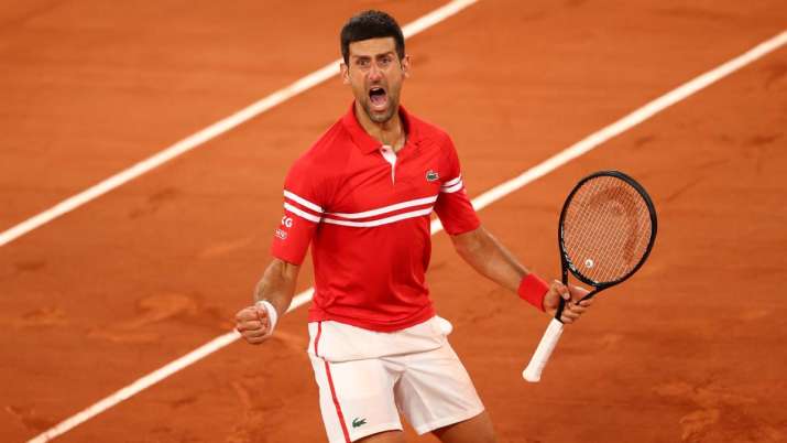 French Open 2021 World No 1 Djokovic Reaches 40th Grand Slam Semifinal Tennis News India Tv