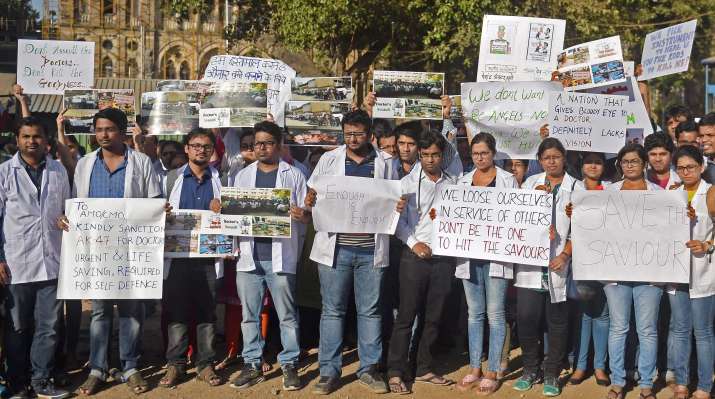 doctors protest