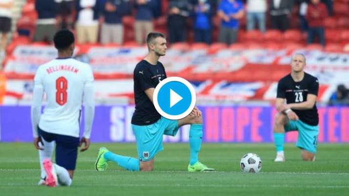 England Players Booed By Home Crowd For Anti Racism Gesture In 1 0 Win Vs Austria Watch Highlights Football News India Tv