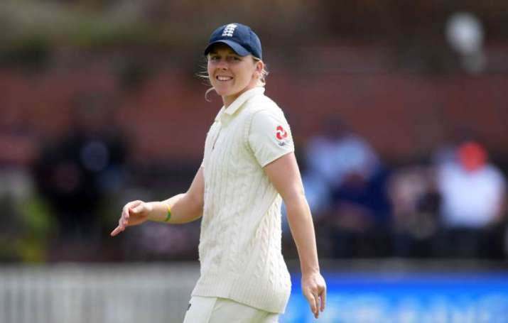 Ind Eng One Off Women S Test England Skipper Heather Knight Wary Of Used Pitch In Bristol Cricket News India Tv