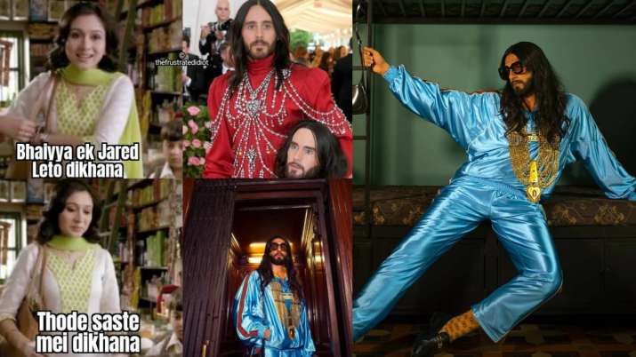 Ranveer Singh's dramatic Gucci photoshoot becomes fodder for hilarious memes  on Twitter | Trending News – India TV