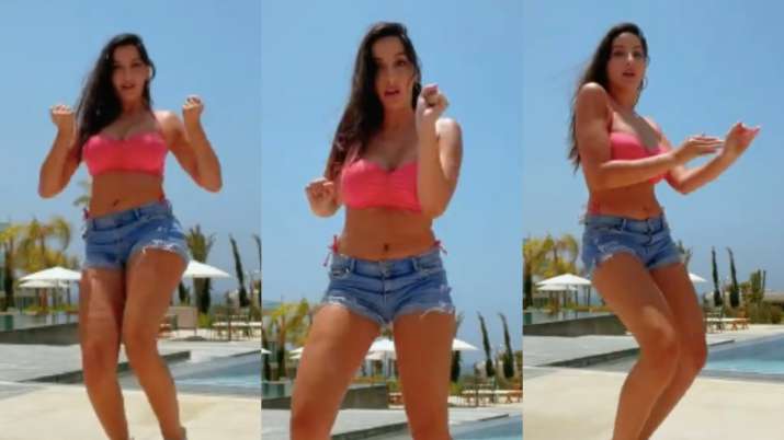 Nora Fatehi dances to the beat of Drake's 'One Dance'.  watch