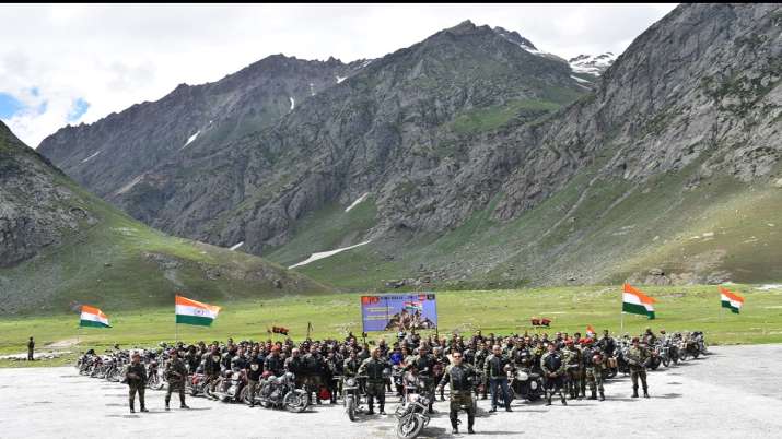 India Tv - Leh, Bike rally, Vijay Diwas