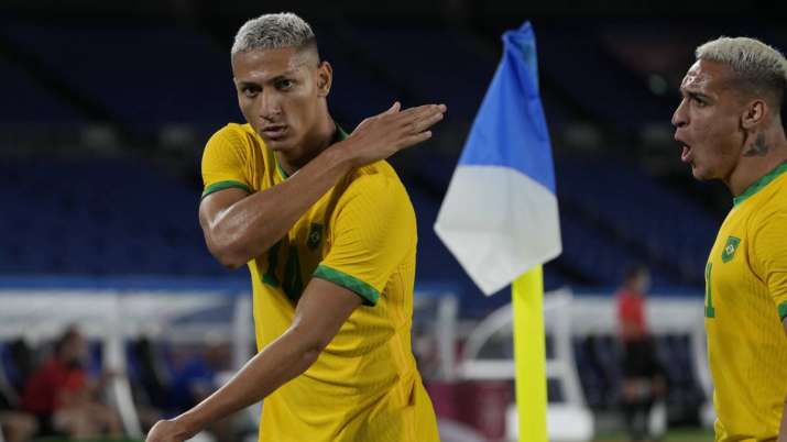 From Copa America To Olympics Richarlison Nets 3 For Brazil Football News India Tv