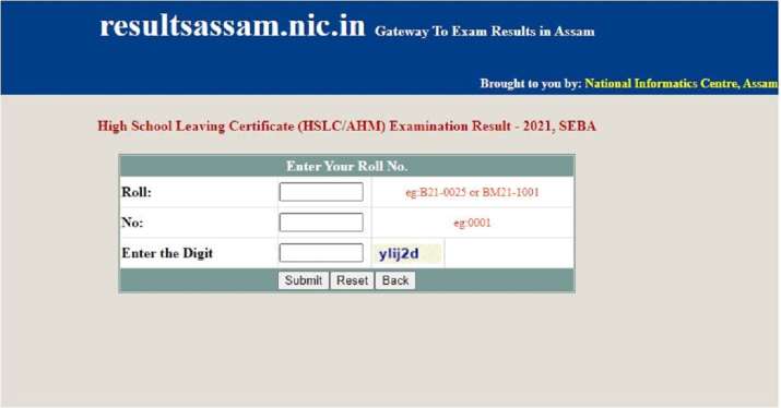 Assam HSLC Result 2021: SEBA Class 10th result Declared.