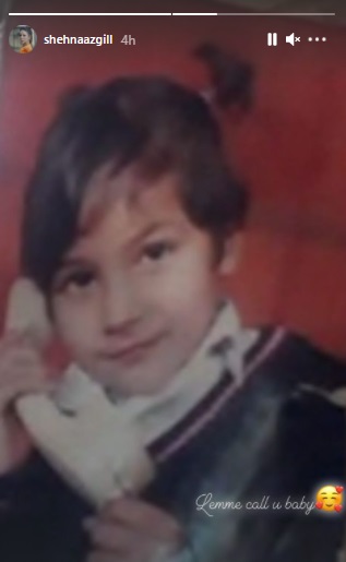 India Tv - Shehnaaz Gill looks as cute as a button in THIS childhood picture