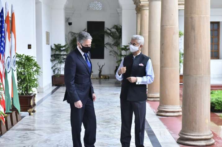 Antony Blinken Jaishankar, Antony Blinken Jaishankar meeting, Antony Blinken Jaishankar joint press