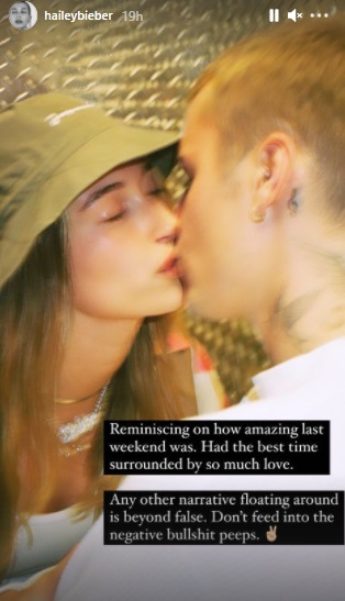 India Tv - Hailey Baldwin Shares Casual Pic With Husband Justin Bieber;  Rumors of rift between the couple were dismissed