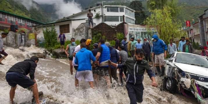 2 dead, 10 missing, 20 stranded in Himachal flash-floods