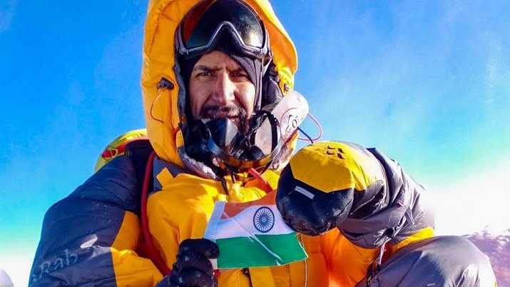 IIT, IIT Delhi alumnus, Neeraj Chaudhary, COVID-19, Mount Everest, coronavirus, covid positive, iit