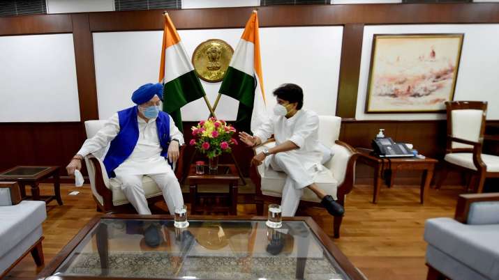 Jyotiraditya Scindia takes control of Civil Aviation