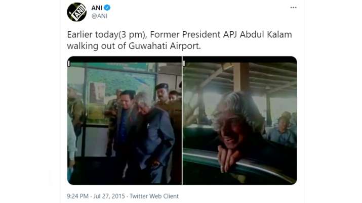 Apj Abdul Kalam Death Anniversary Abdul Kalam Death Abdul Kalam Death Video Abdul Kalam Iim Shillong Video India News India Tv