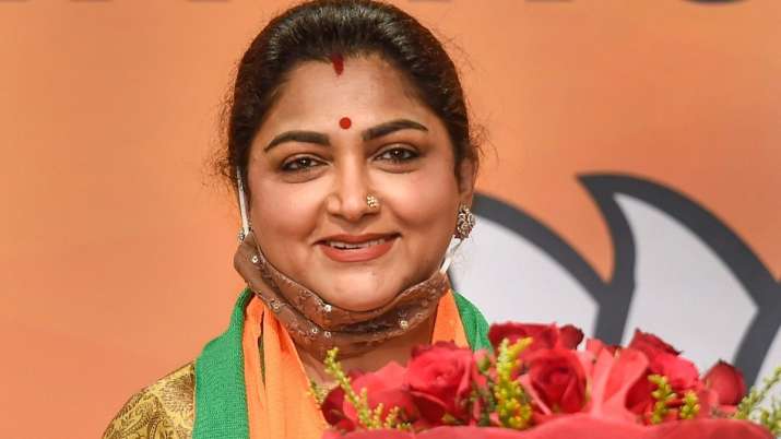 BJP Leader Khushbu Sundar Twitter account hacked