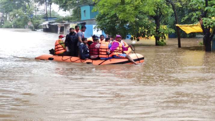India Tv - Rain in Maharashtra, Flood in Maharashtra, Kolhapur